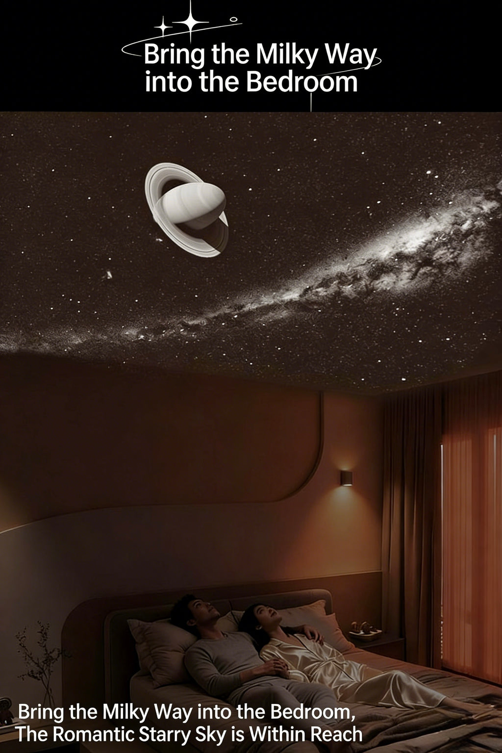 Starry Sky Mini Galaxy Light Projector