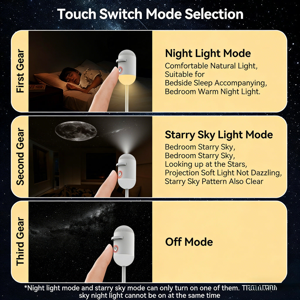 Starry Sky Mini Galaxy Light Projector