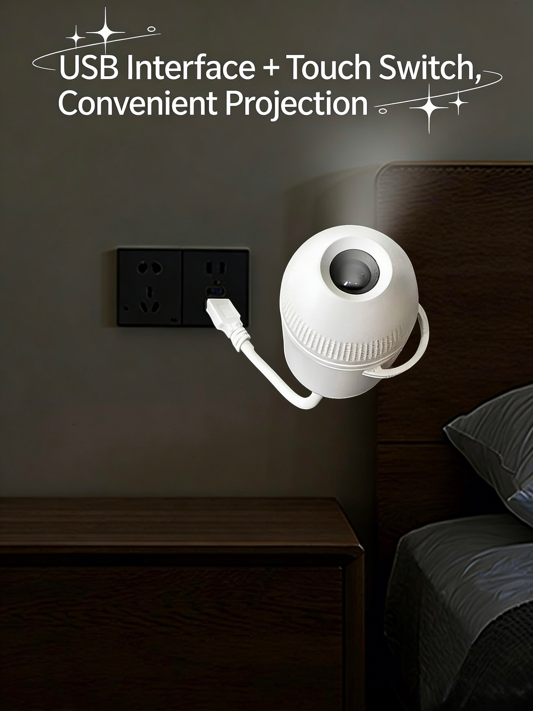 Starry Sky Mini Galaxy Light Projector