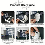 Starry Sky Mini Galaxy Light Projector