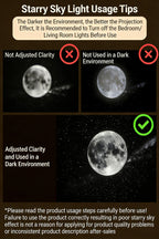 Starry Sky Mini Galaxy Light Projector